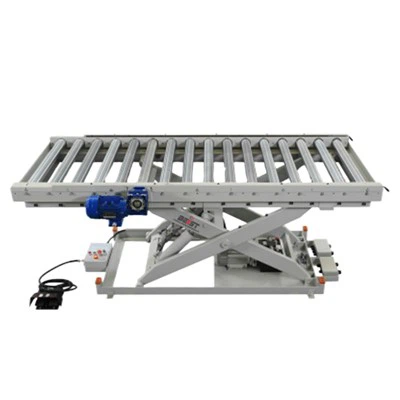 پاور رولر کنویر لفٹ ٹیبل